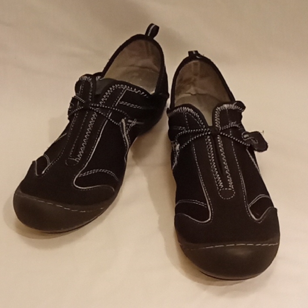 J-41 Black Athletic Shoes for Women